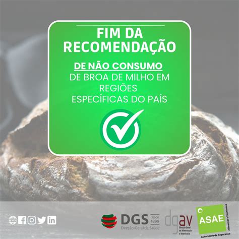 intoxicacao broa|Comunicado DGS/ASAE/DGAV